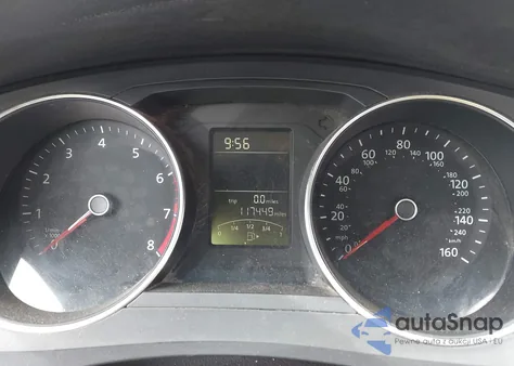 2017 Volkswagen Jetta 1.4T S из США, поврежденный, VIN 3VW2B7AJ7HM403790